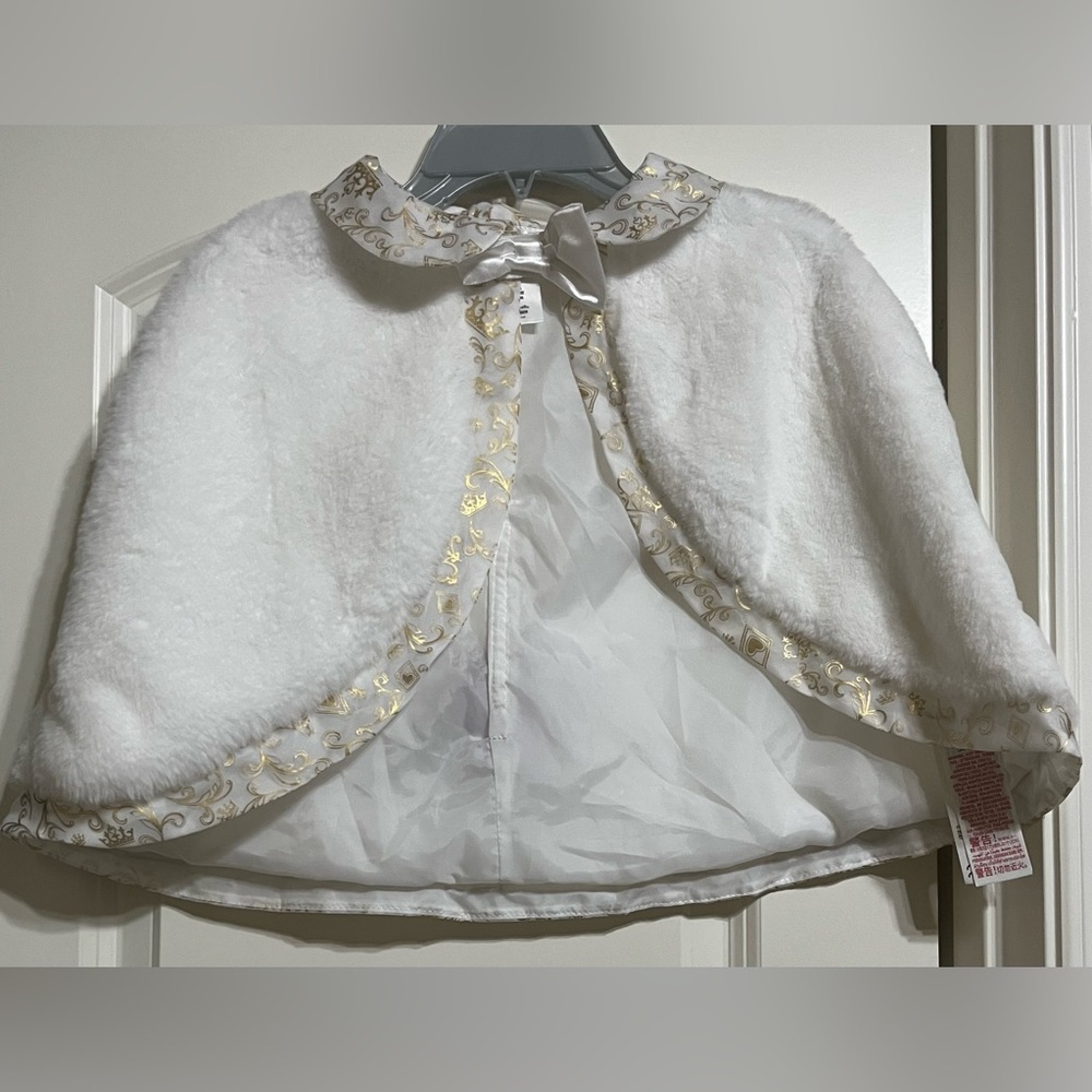 Disney Princess Light-Up Capelet for Girls, Size M/L. **Good condition**